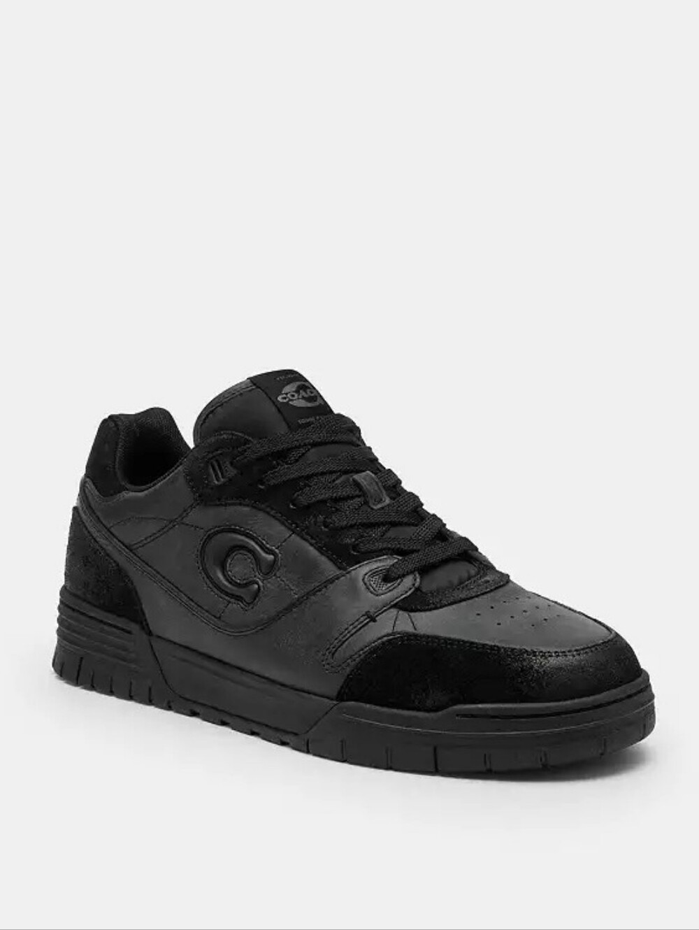 Coach Soho Sneaker Black Men's New in Box